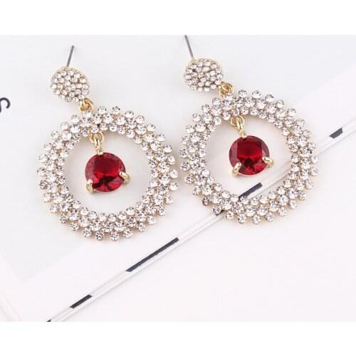 2021 New Arrivial Korean Fashion Women Micro Big Sun Earrings For Party