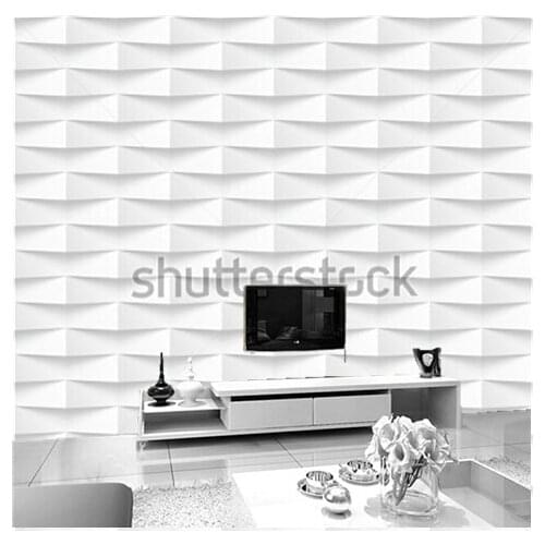 Custom 3 d wall panel wall paper, the Abstract 3 d geometric background for the sitting room bedroom TV wall vinyl wallpaper