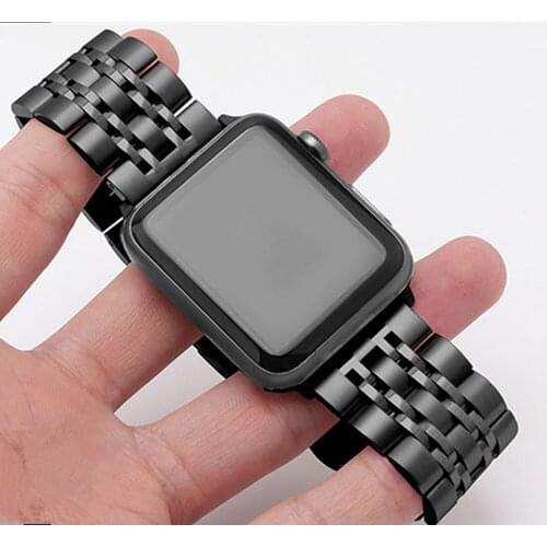 Stainless Steel Strap For Apple Watch Band 44mm 40mm SE Series 6 Watchbands For Applewatch 3 42mm 38mm Bracelet iWatch 5 4 Bands