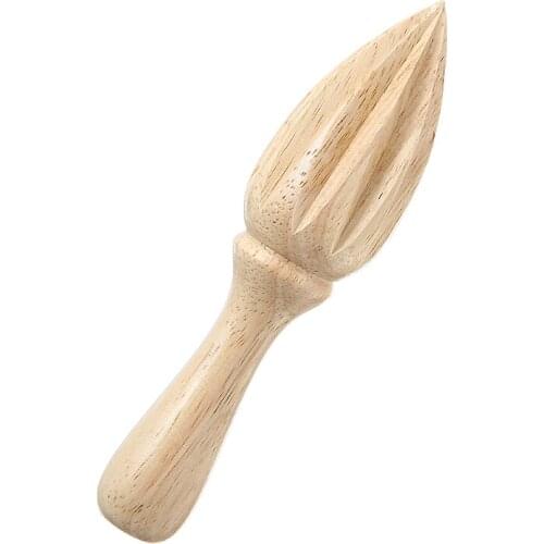 Manual Wooden Lemon Squeezer Hand Press Lemon Orange Grapefruit Juicer Kitchen Home Fruit Juice Squeezer Reamers Tool
