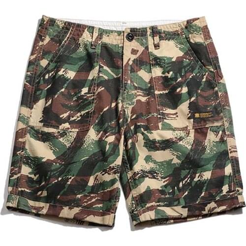 New Fashion Camouflage Shorts Men Casual Summer Boardshorts Straight Loose Baggy Streetwear Short Pants