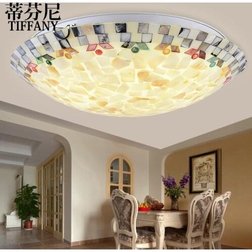 Mediterranean sea suction dome style balcony art lighting style bedroom LED lamps