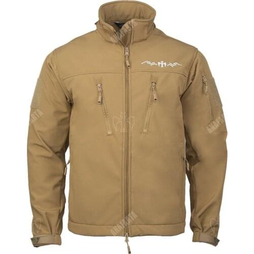 TURKISH TACTICAL JACKET SOFTSHELL COYOTE