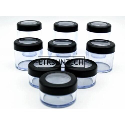 5g 10g 15g Empty Powder Bottle Women Cream Jar Cosmetic Pot Eyeshadow Packaging Makeup Tools F1259