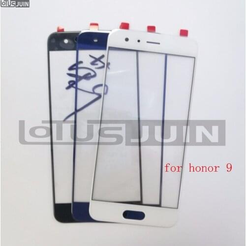 10pcs original For Huawei Honor 9 Front Outer Glass Top Lens Touch Screen Panel Replacement