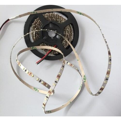 5M 3014 White PCB 5mm width High brightness 3014 LED Strip 12V 120 LEDs/M Cool White