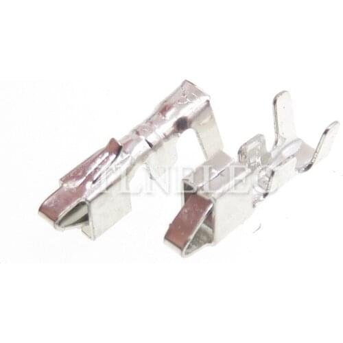 50pcs 2.54mm Automotive Car Fuse Wire Box Fuse Holder Terminal Electrical Pin Splice Crimp Wire Connector Terminal SM-F