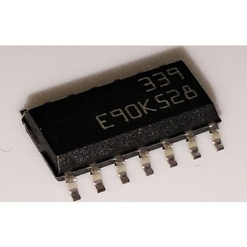 50pcs LM339 LM339DT Quad Voltage Comparator SOP-14 Patch 14 Pins