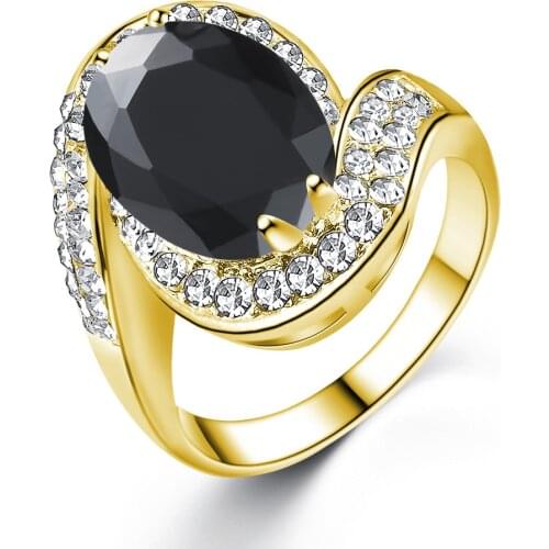 Zircon Ring Give Girlfriend A Gif Party Charm Jewelry Fashion Colorful Glamorous Ring Luxury Bridal Wedding Jewelry