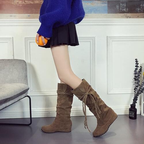 Женские высокие ботинки GILLIESNYI China At AliExpress