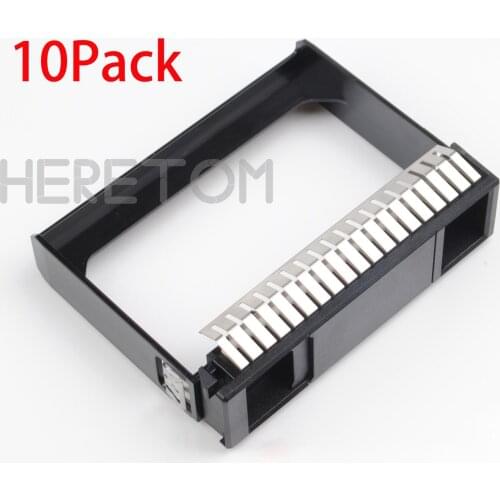 Heretom 10PCS/Lot 3.5INCH SFF Hard Drive Blank Caddy Filler For HP G8 G9 DL360P DL380P 652994-001 Bayblend Replace Free Shipping