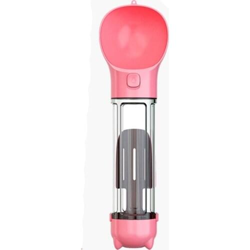 Multifunction Pet Dog Water Bottle For Cat Dog Travel Puppy Drinking Bowl Outdoor Pet Water Dispenser Feeder