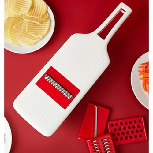 Multifunctional Vegetable Cutter Fruit Slicer Grater Shredders Drain Basket Slicers Gadgets Kitchen Accessories