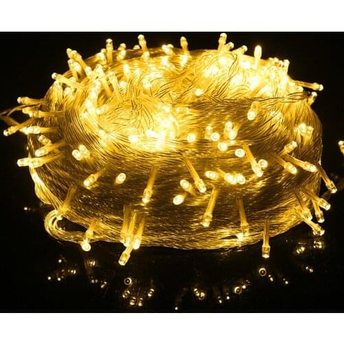 Outdoor Christmas Lights Led String Lights 10m 100 Led Luces Decoracion Fairy Light Holiday Lights Lighting Tree Garland