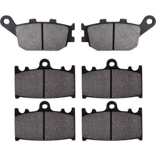 For SUZUKI GSF1250 K7/K8/K9/0L0 Naked Bandit - Non ABS - 4 Piston Caliper 2007-2011 Motorcycle Front Rear Brake Pads Brake Disks