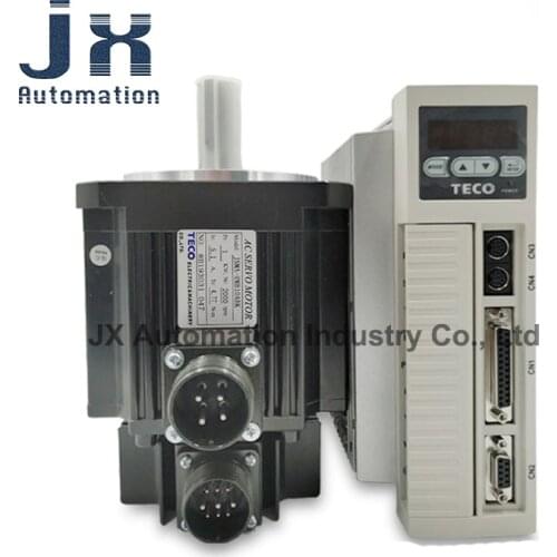 Original TECO 1KW AC Servo Motor Set JSMA-MB10ABK00+JSDAP-30A with 3m Cable