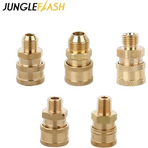 High Pressure Cleaner 1/4" Quick Connect Coupler Adapter Clean Washing Pressure Washer Connector for Quick Connecting Car Wash