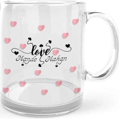 Personalized Valentine 'S Day Themed Glass Mug Cup-28