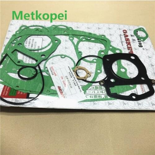 Complete Gasket Set WY125 CB125 for Motorcycle Honda MCR 125cc WY CB 125 engine seal parts include cylinder gasket ATV Dirt Bike