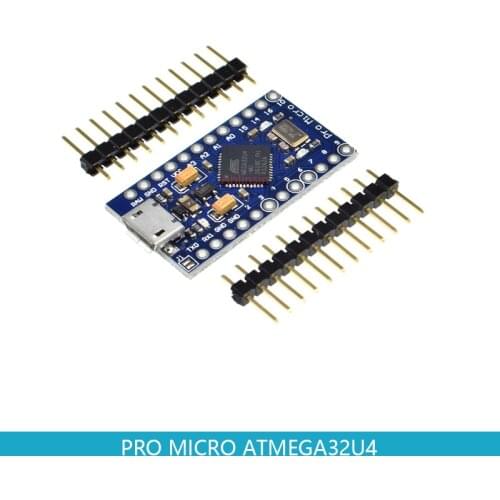 Pro Micro ATmega32U4 5V 16MHz Replace ATmega328 For arduino ATMega 32U4 Pro Mini With 2 Row Pin Header