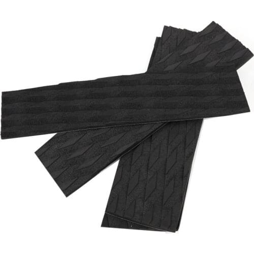 4 Pieces Ultralight EVA Diamond Groove Surfboard Skimboard Traction Pad Tail Pads Surf Deck Bar Grips