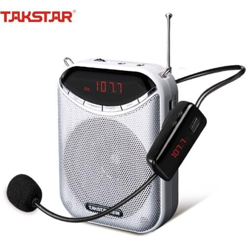 TAKSTAR E190M Wired Portable Multimedia Amplifier with Recording FM Radio Built-in Lithium Battery for Teaching Tour Guide