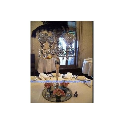 12pcs )75 tall )wholesale Wedding crystal Candelabra on Sale , Decorative tall wedding candelabra wedding centerpiece senyu01147