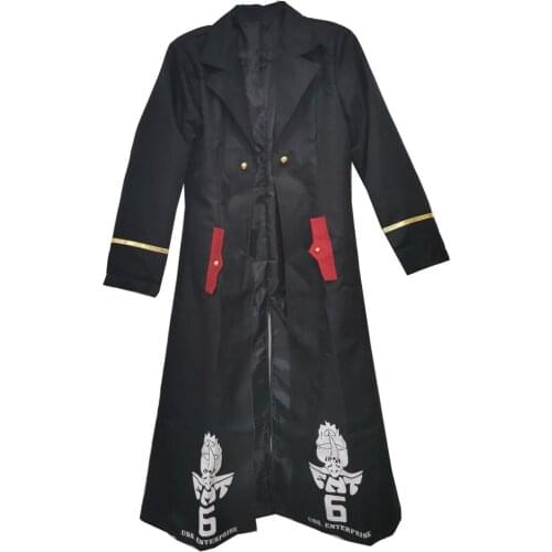 2020 Game Azur Lane Enterprise B Cosplay Costume Azur Lane Cosplay Costume Cosplay Costume Halloween Overcoat Only