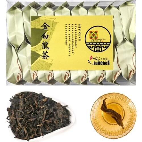 2021 Taiwan GABA Oolong Chinese Tea High Mountain Cha Strips Shape GABA Tea PVC Packaging 112g