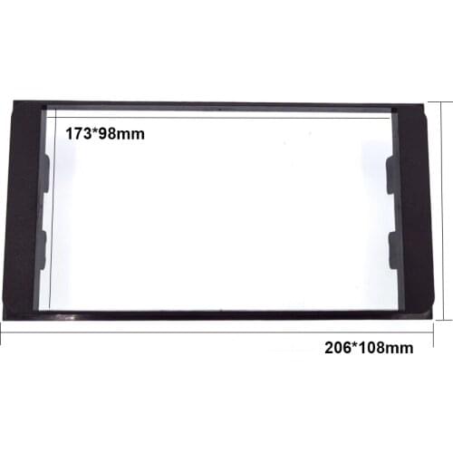 2DIN Car Radio Fascia For 2006 Toyota Camry Vios Corolla Wish Altis 4500 CD Stereo Panel Frame Trim Kit Dash Installation Bezel