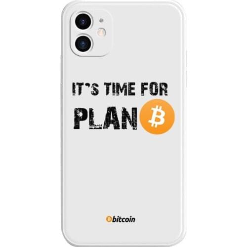 Bitcoin In Cryptography Bitcoin btc white Phone Case Cover For iPhone 11 12 Pro XS MAX XS XR 8 7 plus 12MINI Creativity Case off