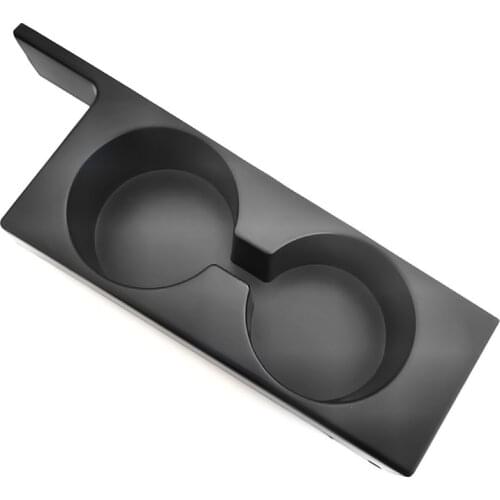 Black Front Car Cup Holder Car Accessories for BMW E39 5-Series 1997-2003 Plastic Black Portable Car Front Cup Holder