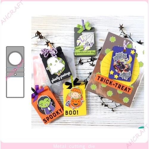 Label Tag Metal Cutting Dies for DIY Scrapbooking Photo Album Decorative Embossing PaperCard Crafts Die2020