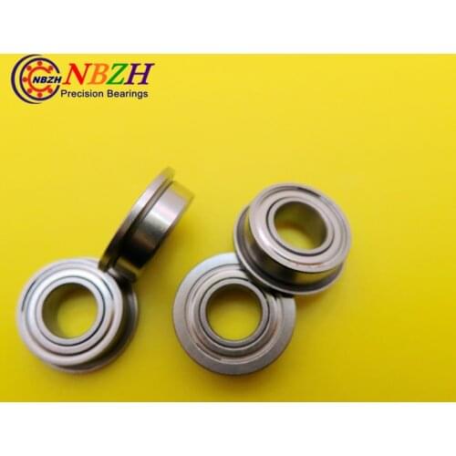 F687ZZ F687 ZZ 7x14x5mm ABEC-5 Flange Bearing Thin Wall Deep Groove Ball Bearing Mini Ball Bearing Brand New 7*14*16*5*1.1 mm