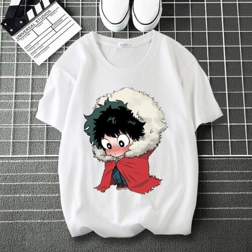 My Hero Academia Kirishima Eijiro LOGO Print High flexibility T-Shirt O-Neck Short Sleeve Modal Unisex Tee