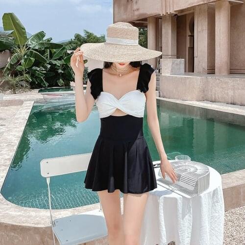 Swimsuit Female Separate May Beach Woman Summer Swimsuits Womens Bikini One Piece Rashguard Tankini High Waist 2022 New Dust