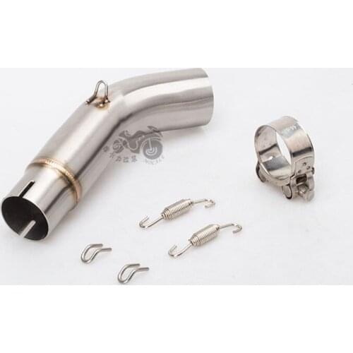 Motorcycle Modified Muffler GSX-R750 Mid Section Connection Pipe GSXR750 Exhaust GSX-R600 Middle Link Pipe