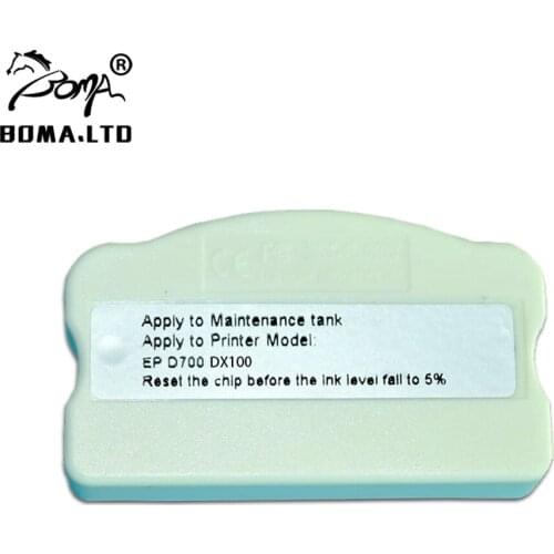 Waste-Box D700 D-700 DX100 DX-100 Ink Maintenance Box Ink Cartridges Chip Resetter For EPSON Surelab Printer T5820