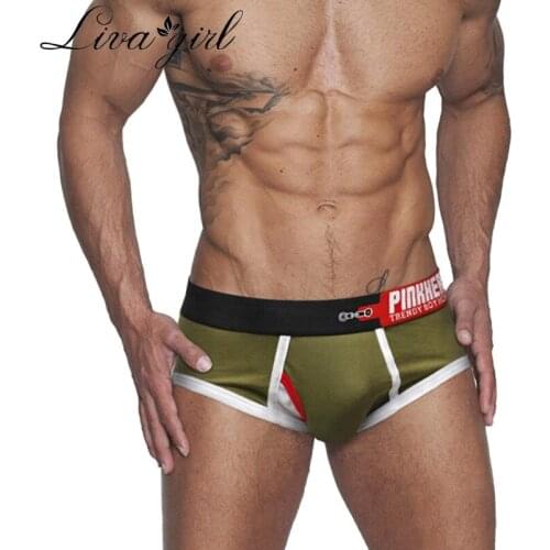 Boxer Men Printing Cotton Men Underwear Cueca Masculina Breathable Comfortable Panties Plus Size Boxershorts Homme For Men X3