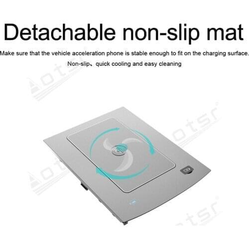 QI Wireless Quickly Fast Charge Special On-Board Phone Charge Panel Android For Honda Accord 2018 Car Non-slip Car Accessories