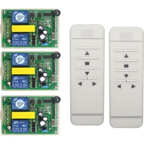 Tubular motor garage door / projection screen / shutters AC 220 V RF Wireless Remote Control switch