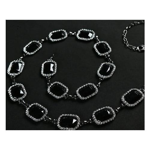 2018 new Oriental Dance Costumes Belly Dance Rhinestone Chain Womens All-match Decoration YL028