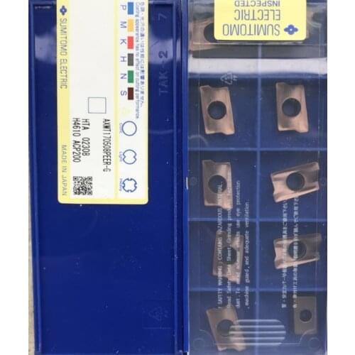 10pcs carbide inserts AXMT170508PEER-G acp200 free shipping