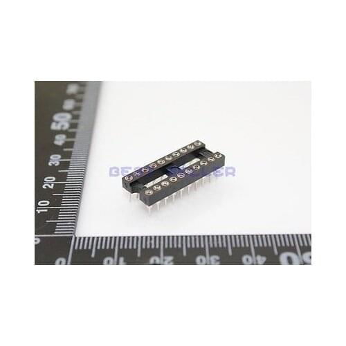 20pcs 20 Pin DIP SIP Round IC Sockets Adaptor Solder Type