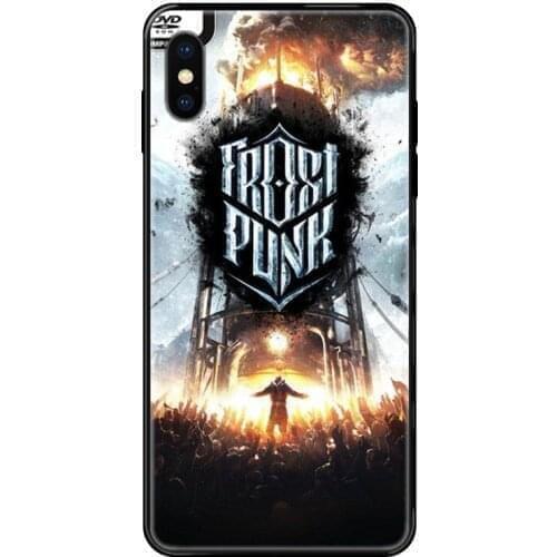 Black Soft Personalized Pattern New Cool Game Frostpunk Poster For Samsung Galaxy S5 S6 S7 S8 S9 S10 S10e S20 edge Lite Plus