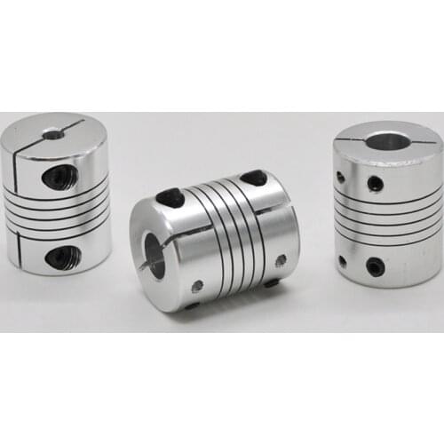 Thread encoder aluminum alloy stepping motor elastic coupling winding D25L30 3D printer DIY accessories 5/6/6.35/8/10/12