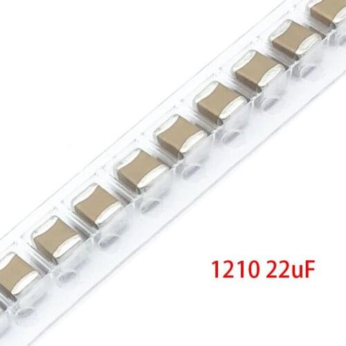 50pcs 1210 22uF 226K 250V X7R 10% SMD Ceramic Capacitor MLCC