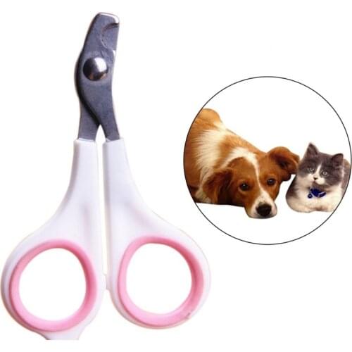 Pet Dogs Cats Paw Claw Nails Clipers Cutters Stainless Steel Grooming Nail Clippers Scissors Trimm for Small Dog Animal Supplies