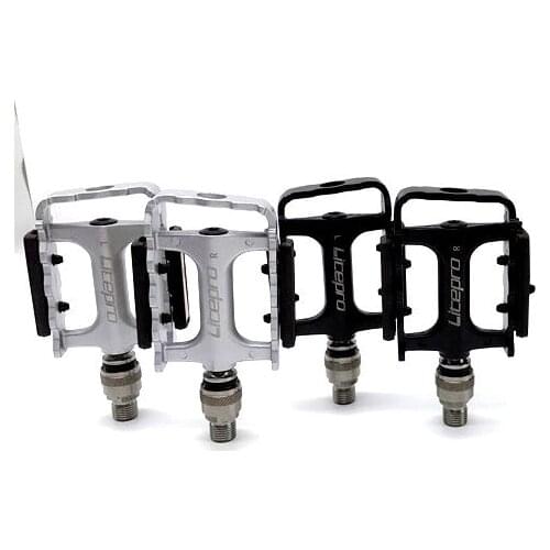 Litepro Folding Bike Pedal 3 Palin Sealed Bearing Quick Release Pedal with Pedal Extender Adapter for Brompton