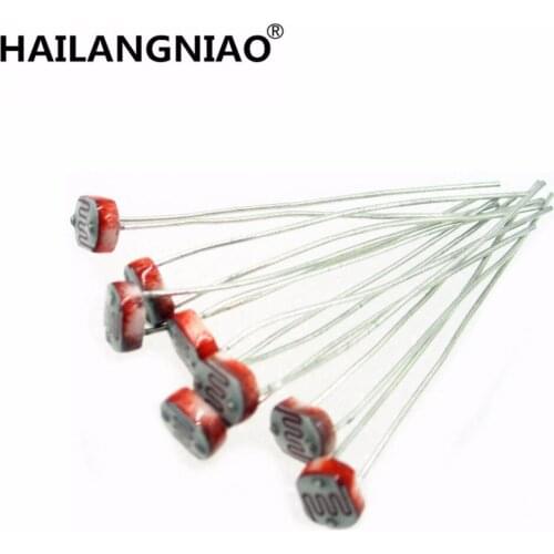New 100PCS Photo Light Sensitive Resistor Photoresistor Optoresistor 5mm GL5539 5539